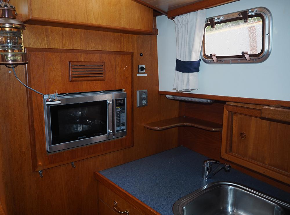 Cabin en avant, H&eacute;bergements
